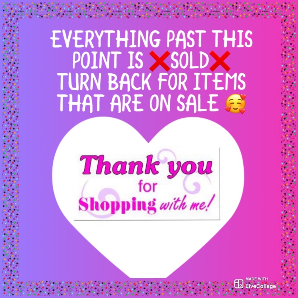 🚫SOLD ITEMS PAST HERE ✔️OUT LISTINGS UP ABOVE🚫